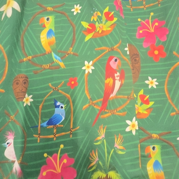 Authentic NWT  DISNEY Merch Women’s Enchanted Tiki Room Dress - Size 3X - Picture 12 of 16